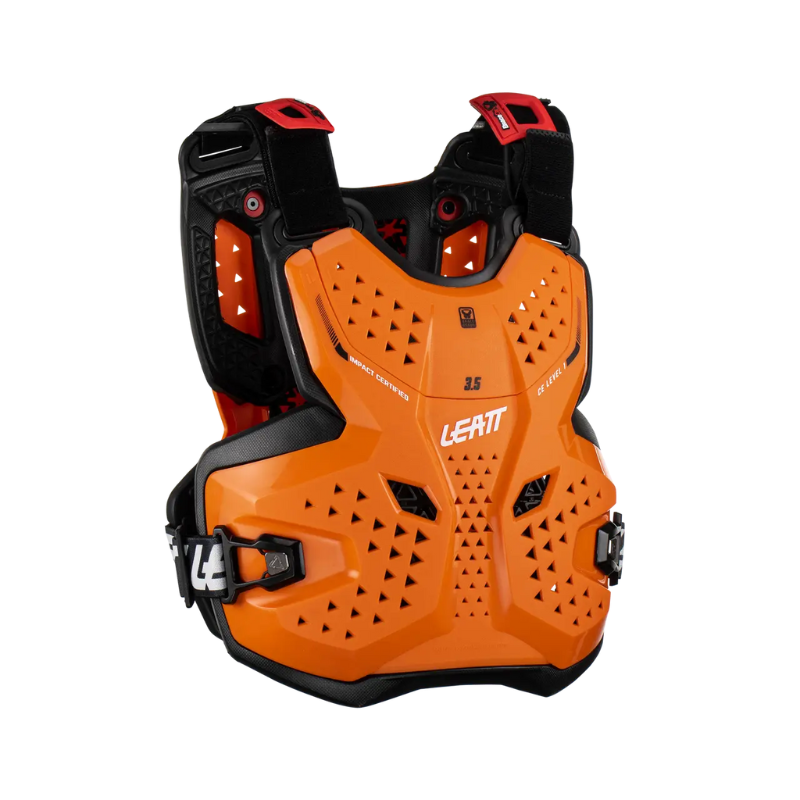 PECHERA LEATT 3.5 NARANJA JUNIOR