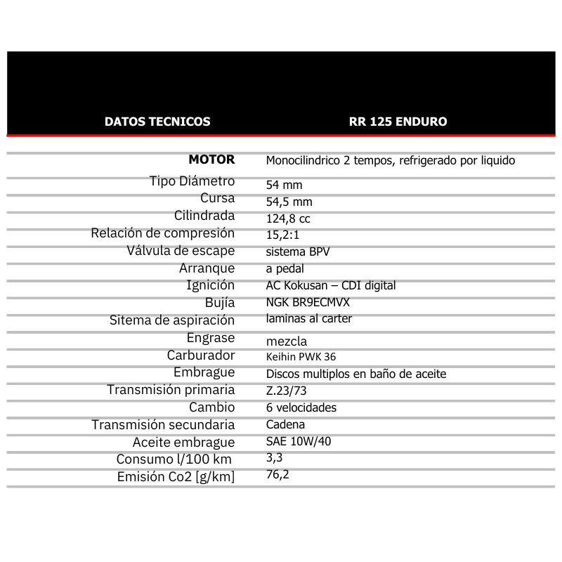 BETA RR X-PRO 125 2T