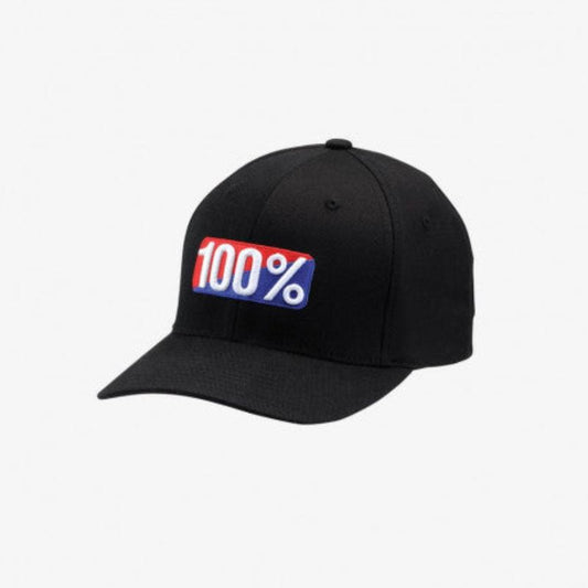 GORRA 100% CLASSIC X-FIT NEGRA